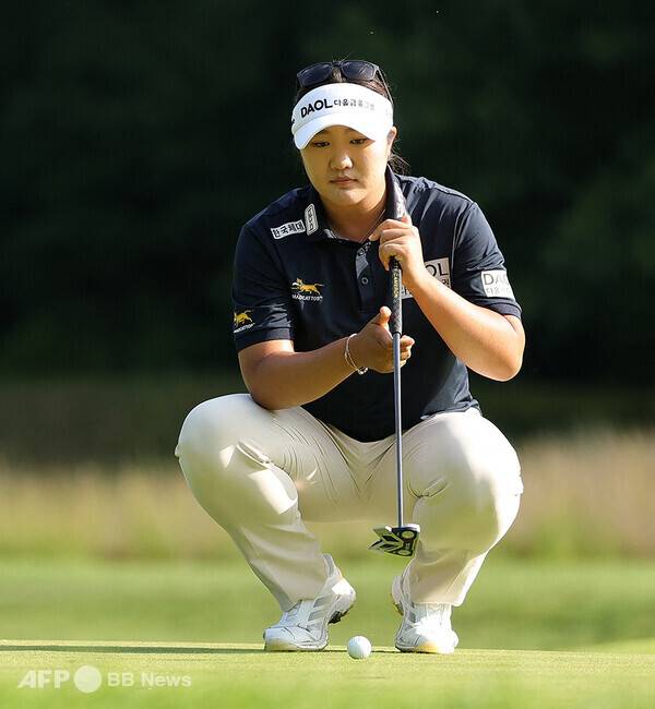 2026년 미국여자프로골프(LPGA) 투어 FM 챔피언십에 출전한 유해란 프로가 1라운드에서 경기하는 모습이다. 사진제공=ⓒAFPBBNews = News1 (사진을 무단으로 사용하지 마십시오)