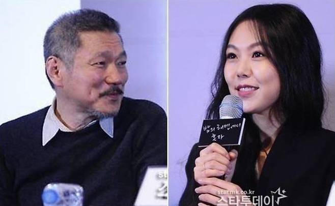 홍상수, 김민희. 사진|스타투데이DB