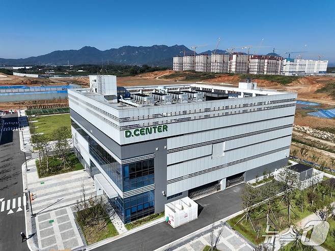전남광주 첨단 3지구에 소재한 인공지능 집적단지.(사진=전남광주통합특별시 제공.)