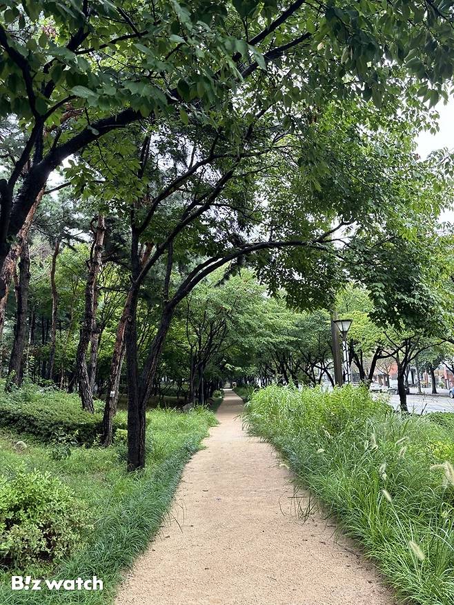마루공원 산책로 /사진=김진수 기자