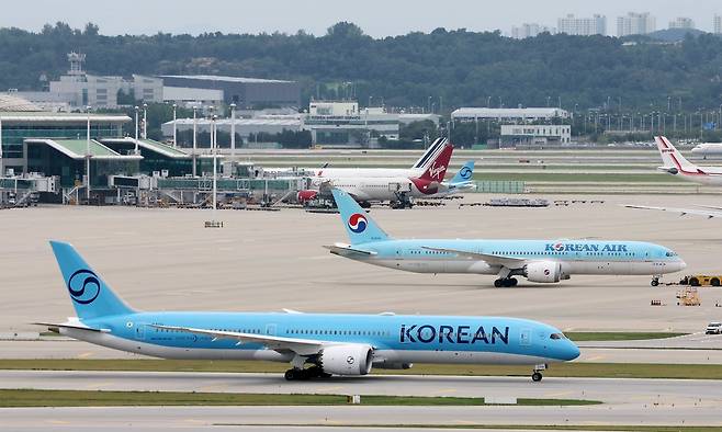 30일 인천국제공항 계류장 모습. 2026.8.30 ⓒ 뉴스1
