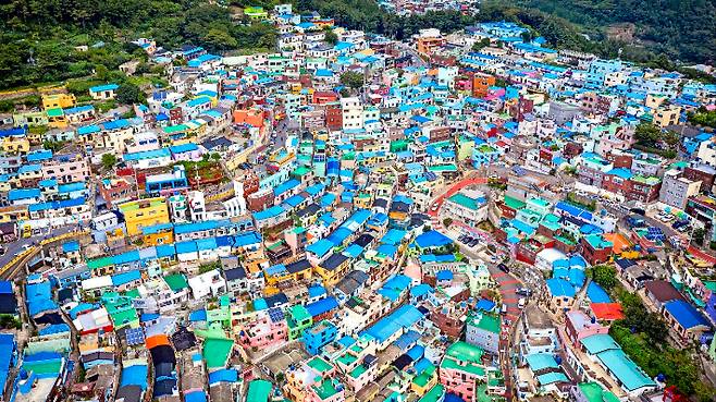 부산 감천문화마을. 부산시 제공