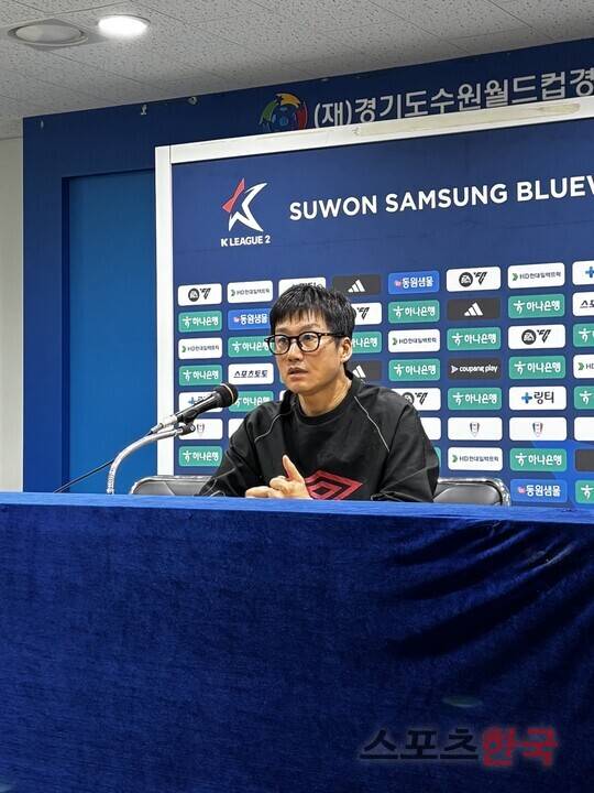 이정효 수원 삼성 감독. ⓒ스포츠한국 이유리 기자