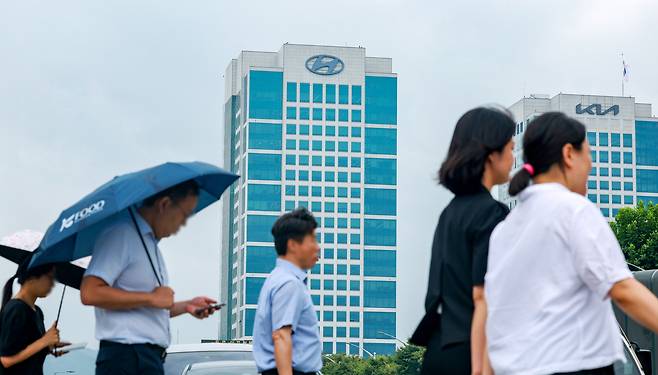 서울 서초구 현대자동차 양재동 본사 전경. 뉴스1