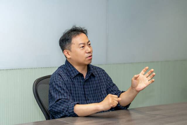 백계만 여기어때 최고정보보호책임자(CISO)가 향후 회사 보안 청사진을 말하고 있다. (사진=여기어때)