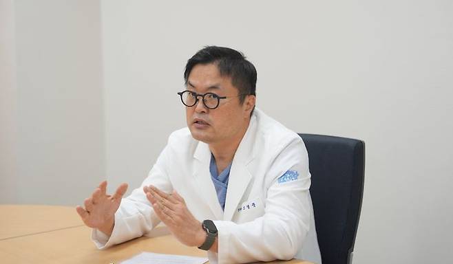 오경준 분당서울대병원 산부인과 교수(경기도 고위험 산모·신생아 통합치료센터장)이 지난 4일 분당서울대병원에서 데일리안과 인터뷰를 진행하고 있다. ⓒ분당서울대병원