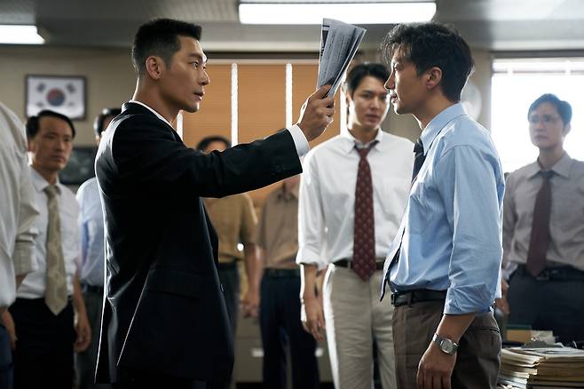 영화 ‘암살자(들)’의 스틸컷. 사진 제공=하이브미디어코프