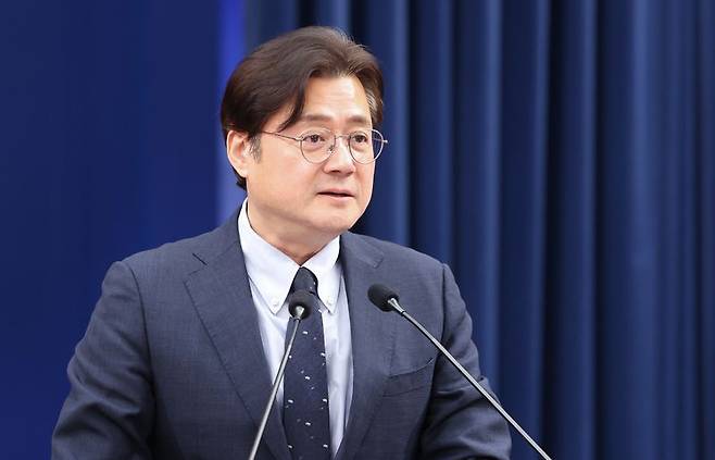 홍익표 청와대 정무수석. 뉴스1