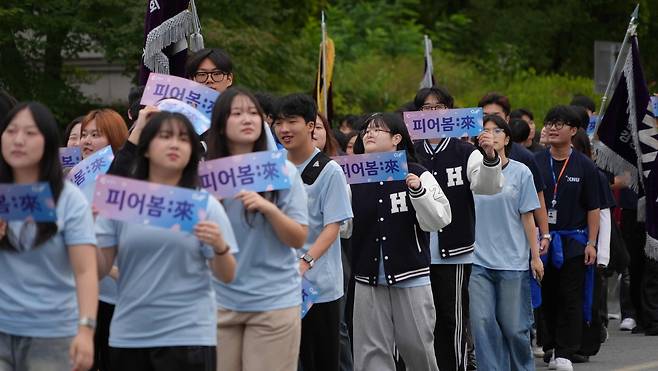 춘천 대학생들이 축제에 임하는 자세