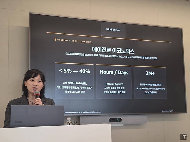 오순영 AWS 수석 솔루션즈 아키텍트 / 정종길 기자