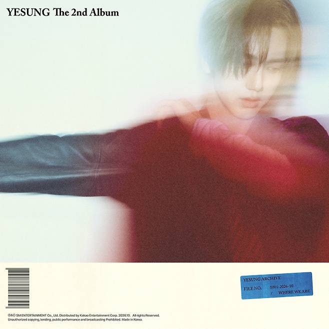슈주 예성, 솔로 10주년 정규 ‘Where We Are’ 발매 (제공: 에스엠엔터테인먼트)