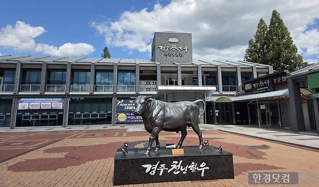 경북 경주 시내에 있는 경주천년한우 보문명품관./사진=박수림 기자