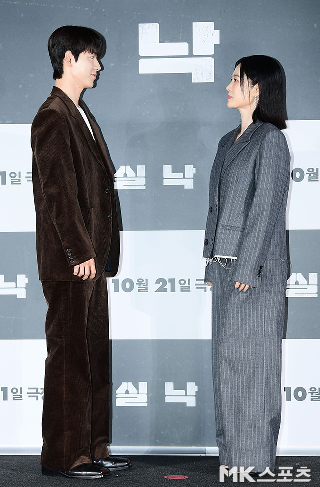 18일 오전 서울 용산구 CGV 용산아이파크몰에서 영화 ‘실낙원’의 제작보고회가 진행됐다. 이날 현장에는 연상호 감독과 배우 김현주, 배현성이 참석했다. / 사진 = 김영구 기자