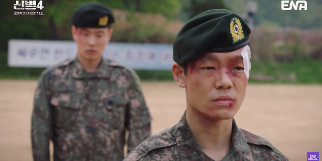 ENA '신병4: 사보타주'의 한 장면. ENA 유튜브 캡처