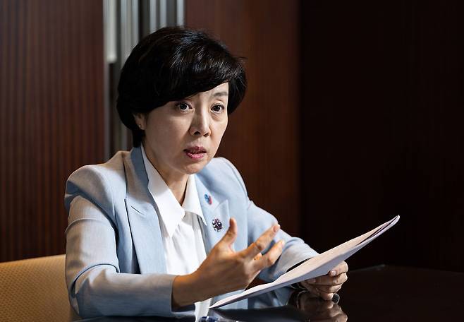 이숙연 대법관이 17일 그랜드하얏트 서울에서 중앙일보와 인터뷰했다. 우상조 기자