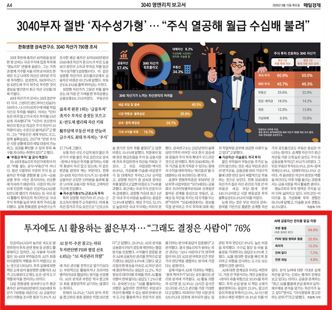 지난 9월15일자 매일경제신문 A4면 캡처