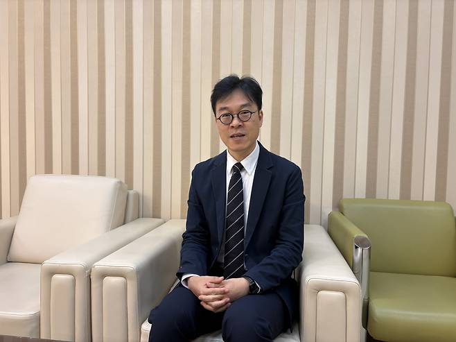 윤국진 한국과학기술원(KAIST) 인공지능(AI)대학 학장. 사진=김세영 기자