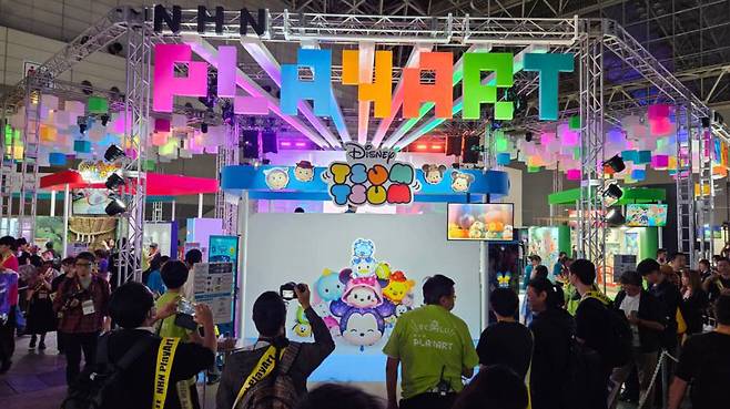특별한 아트 감각이 돋보이는 NHN플레이아트 TGS 2026 부스