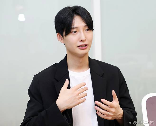 임은성 더플레이토 대표는 "글로벌 시장에서 매출을 많이 거둬 한국에 세금을 많이 내는 기업이 되고 싶다"고 말했다. /사진=김창현 기자 chmt@