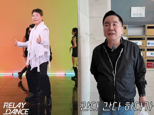 임창정이 신곡을 낸 가운데 심형래와 닮았다는 의견이 나왔다. / (왼쪽) 'M2', (오른쪽) '영구TV'