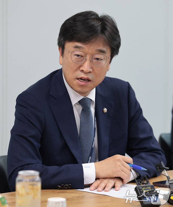 이용우 더불어민주당 대변인. (공동취재) 2025.7.18 ⓒ 뉴스1 김성진 기자