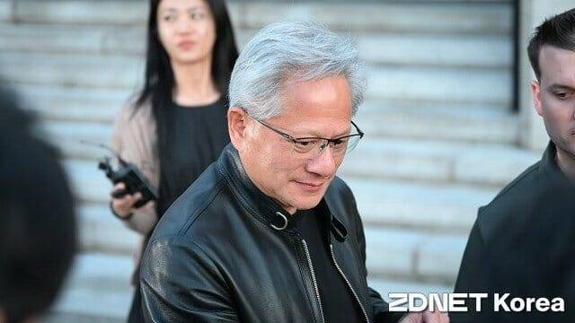 지난 6월 한국을 방문한 젠슨 황 엔비디아 CEO. (사진=지디넷코리아)