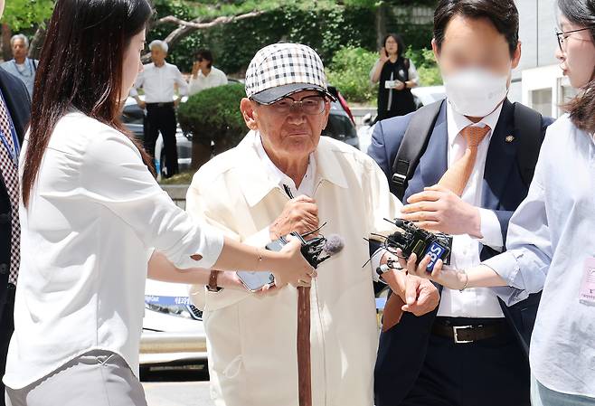이만희 신천지 총회장. 연합뉴스