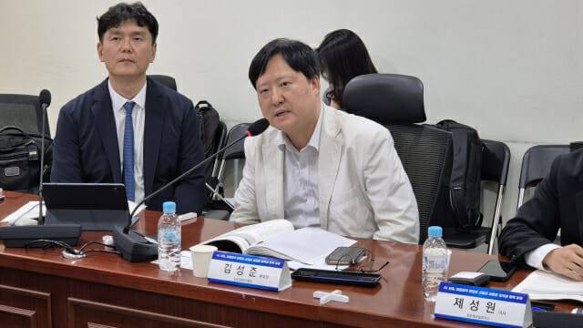 김성준 한국콘텐츠진흥원 게임신기술본부장. 사진=지디넷코리아