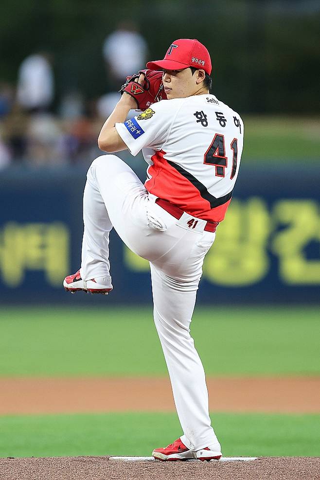 롱릴리프로 나서는 황동하. KIA구단 제공