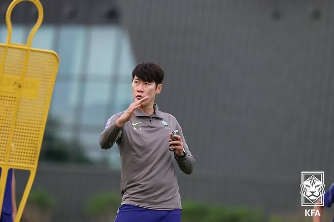 김은중 올림픽 대표팀 감독. (대한축구협회 제공. 재판매 및 DB 금지)