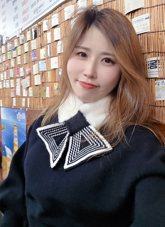 지난해 11월 강원 홍천군 청년 영농인 모임에 참석한 장진희 씨.