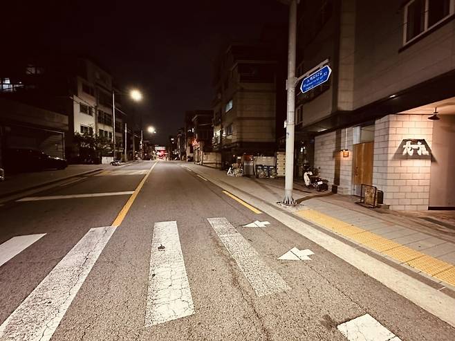 쌍문동 골목길 끝자락에 숨어있는 ‘장단' / 사진. ©류재도