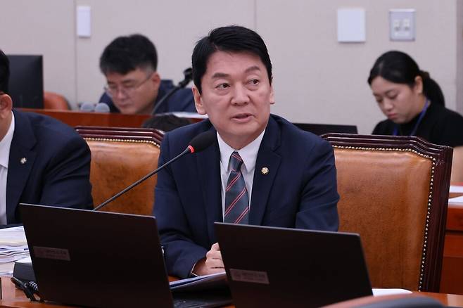 국회 외교통일위원회 소속 안철수 국민의힘 의원. 안철수 의원실 제공
