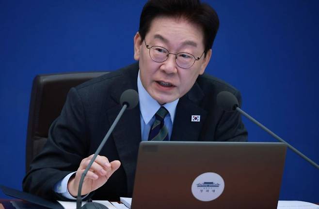 이재명 대통령이 20일 청와대에서 열린 국무회의에서 발언하고 있다. 2026.10.20 연합뉴스