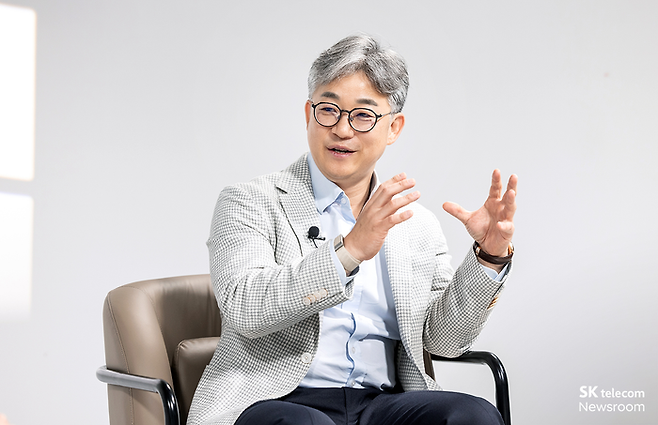 정석근 SK하이퍼 대표. 사진=SK텔레콤 뉴스룸