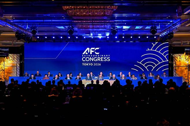 일본 도쿄에서 진행된 아시아축구연맹(AFC) 임시 총회 모습. /사진=AFC 제공