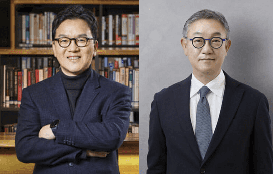 이준희 삼성SDS 대표(왼쪽)과 현신균 LG CNS 대표 (사진=각 사)