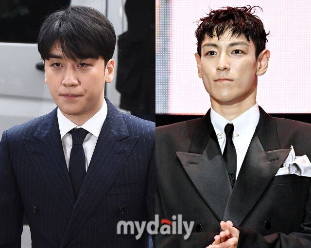 그룹 빅뱅 출신 승리, 그룹 빅뱅 출신 탑./마이데일리