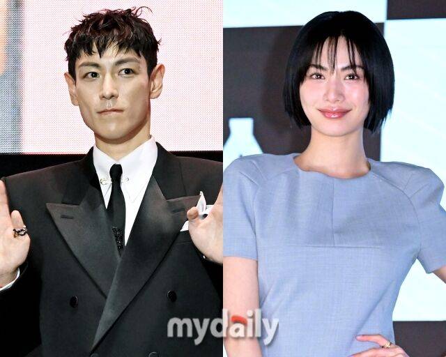 그룹 빅뱅 출신 탑, 가수 겸 배우 나나./마이데일리