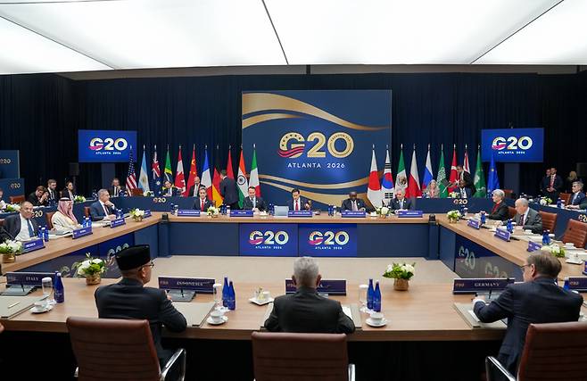 애틀랜타에서 개막한 G20 외교장관 회의 / 사진=AP, 연합뉴스