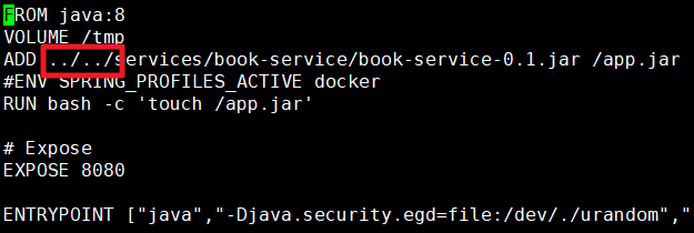 Docker Forbidden Path Outside The Build Context 에러