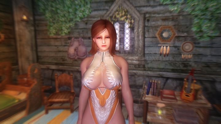 스카이림 모드 의상 Un7b Cbbe Hdt Op Yongyi For Bodyslide2 1a