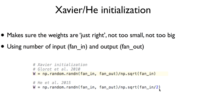 xavier +he + initialization 이미지 검색결과