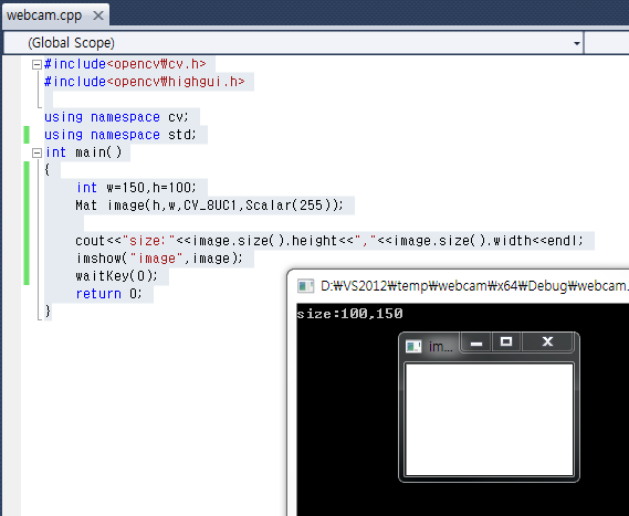 Opencv 5 Cv Mat 클래스 복사 픽셀 접근