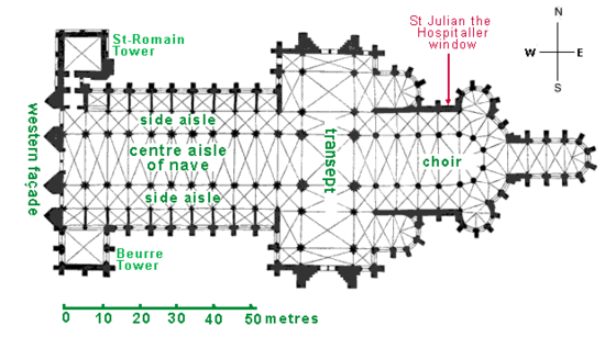 건축스케치 - 루앙 대성당 - Cathédrale Notre-Dame de Rouen, France