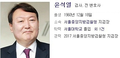 윤석열 검찰총장 고향 프로필, 윤석열 부인 김건희 주가조작 ...