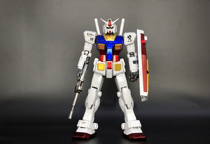 Pg Rx 78 2 Gundam Titanium Finish Pg 퍼스트건담 티타늄피니시 완성