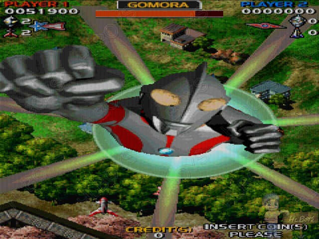 Mame 울트라 X 웨폰 Ultra X Weapon 울트라 경비대 공상특촬게임 ウルトラ警備隊 空想特撮ゲーム