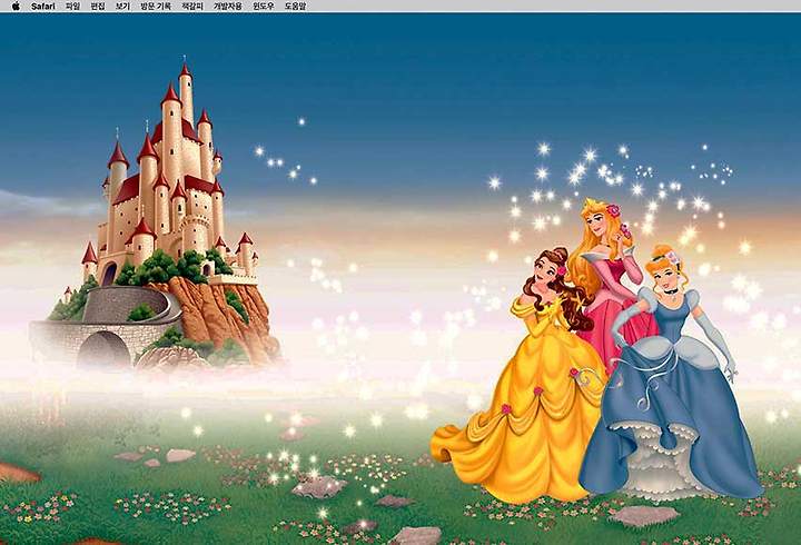 디즈니 노트북 배경화면 고화질 받는법