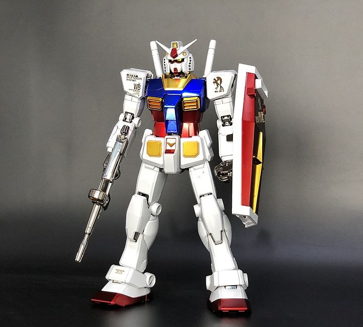 Pg Rx 78 2 Gundam Titanium Finish Pg 퍼스트건담 티타늄피니시 완성